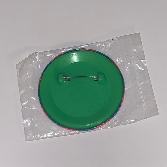 💥 [4/$25] VINTAGE 1995 WB LOONEY TUNES WILE E. COYOTE PIN BACK BUTTON 💥 - Picture 4 of 5